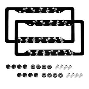 กรอบป้าย<span class=keywords><strong>ทะเบียน</strong></span><span class=keywords><strong>รถ</strong></span>ยนต์ขนาดมาตรฐาน US สำหรับ<span class=keywords><strong>รถ</strong></span>ยนต์มีความทนทานกันน้ำพิมพ์โลโก้ตามสั่ง - Product Image 2