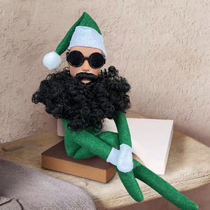 Jouets très demandés : Nouvelle poupée Peep de Noël, poupée décorative de Noël, cadeaux pour enfants, ornements pour fêtes d'intérieur - Product Image 2