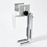 Support de processeur en acier suspendu réglable, support d'ordinateur durable à fixer sous le bureau, en vente