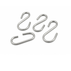 Crochets <span class=keywords><strong>en</strong></span> <span class=keywords><strong>S</strong></span> robustes <span class=keywords><strong>en</strong></span> acier inoxydable 316, sur mesure, pour la formation <span class=keywords><strong>de</strong></span> fils, crochets à ressort métalliques <span class=keywords><strong>en</strong></span> <span class=keywords><strong>forme</strong></span> <span class=keywords><strong>de</strong></span> <span class=keywords><strong>S</strong></span>, pour OEM - Product Image 4