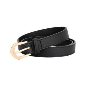 Ceinture Décontractée Femme Style Coréen Simple et Polyvalente en PU Haut de Gamme avec Boucle Ardillon en Alliage Décorative pour Pantalon - Product Image 5