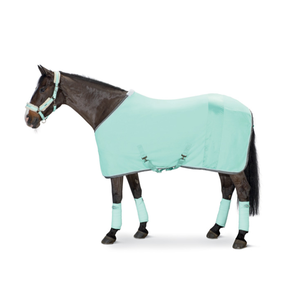 Selimut kuda musim panas ringan tahan lama perlindungan antigores karpet penutup kuda kuda berputar karpet lembaran terbang - Product Image 5