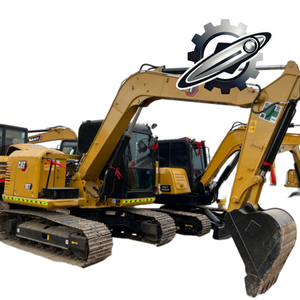 Caterpillar307 Used Excavator Original Japan Brand 7 Ton Rubber <b>Tracked</b> Middle-Sized 2022 Model 0.35m Bucket Engine - Product Image 1