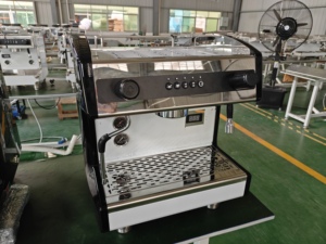 Machine à café expresso professionnelle commerciale, machine à café italienne semi-automatique pour les boutiques de desserts et les cafés - Product Image 6