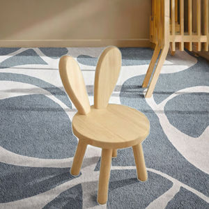Modern Wooden Kids <strong>Chair</strong> with Rabbit Ear Backrest-Eco-Friendly Dining &amp; Hotel Use School Classroom Furniture - Product Image 3