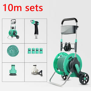 Chariot de bobine de <span class=keywords><strong>tuyau</strong></span> d'eau de jardin rétractable à haute pression écologique avec roues accessoires de jardin Trollry - Product Image 4