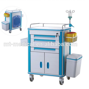 Medische <span class=keywords><strong>Supply</strong></span> Draagbare Emergency Medische Winkelwagen Mobiele Ziekenhuis <span class=keywords><strong>Trolley</strong></span> - Product Image 2