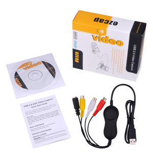 Ezcap158A จับภาพวิดีโอ UVC แปลงวิดีโอคอมโพสิตวิดีโออนาล็อกเป็นดิจิตอลสำหรับทั้ง Win Mac <span class=keywords><strong>DVD</strong></span> - Product Image 6