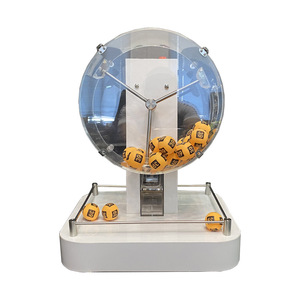 Machine à Boules de Loterie Automatique Interactive pour Soirée Casino, Tirage au Sort, Machine à 30 Boules, Cage de <span class=keywords><strong>Bingo</strong></span> Transparente - Product Image 1