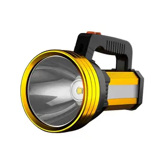 Led Sterk Licht Zaklamp P50 Home Camping Noodgeval Oplaadbare Draagbare Patrouille Vissen Zoeklicht