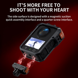 Osmo 360 Cadre de protection en alliage d'aluminium antichoc avec support de cage et capuchon d'objectif - Étui de protection complet pour caméra d'action - Product Image 3