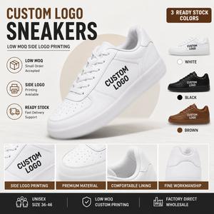 <span class=keywords><strong>Sneakers</strong></span> personnalisées OEM ODM en gros, chaussures décontractées en PU, logo, couleur, matériau, emballage, service de fournisseur d'usine - Product Image 3