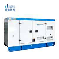 Groupe électrogène diesel silencieux triphasé SDEC Yuchai 100 kVA 125 kVA 150 kVA avec ATS – Offre spéciale à prix réduit