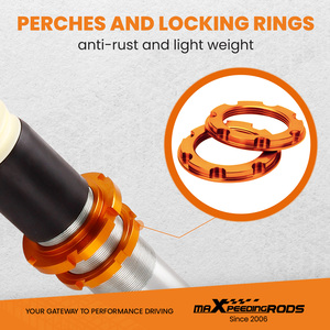 Amortiguadores Coilover MaXpeedingrods para BMW Serie 5 <span class=keywords><strong>E34</strong></span> Sedán 518i <span class=keywords><strong>520i</strong></span> 525i 530i 535i 540i 524td 525tds - Product Image 4