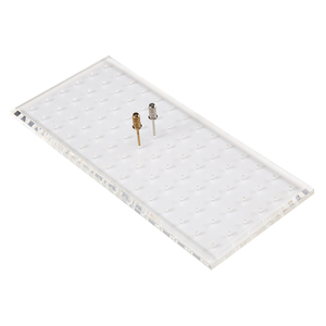 84 Holes Transparent Acrylic Nail <b>Bit</b> Holder Display <b>Box</b> Manicure <b>Drill</b> Bur Storage Case - Product Image 6