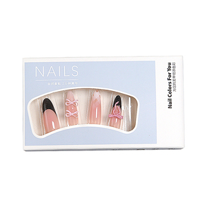<span class=keywords><strong>Uñas</strong></span> Postizas Francesas Rosadas 3D Hechas a Mano, Forma Almendrada, Medianas, Reutilizables, Acrílicas, Adhesivas, para Uso Diario, Fiestas, Bodas, San Valentín - Product Image 5