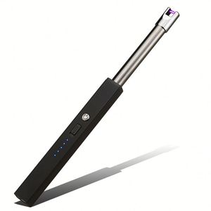 Trasporto Libero <span class=keywords><strong>Novita</strong></span> 2019 China Online Shopping Antivento ARC Feuerzeug Accendini Briquet Elettrico USB Accendino Con Flessibile Asta - Product Image 1