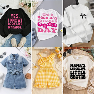Ropa Infantil al por Mayor, Fardos de Ropa para Niños y Niñas, Proveedores de Ropa de Verano Económica de Poliéster/Algodón - Product Image 3