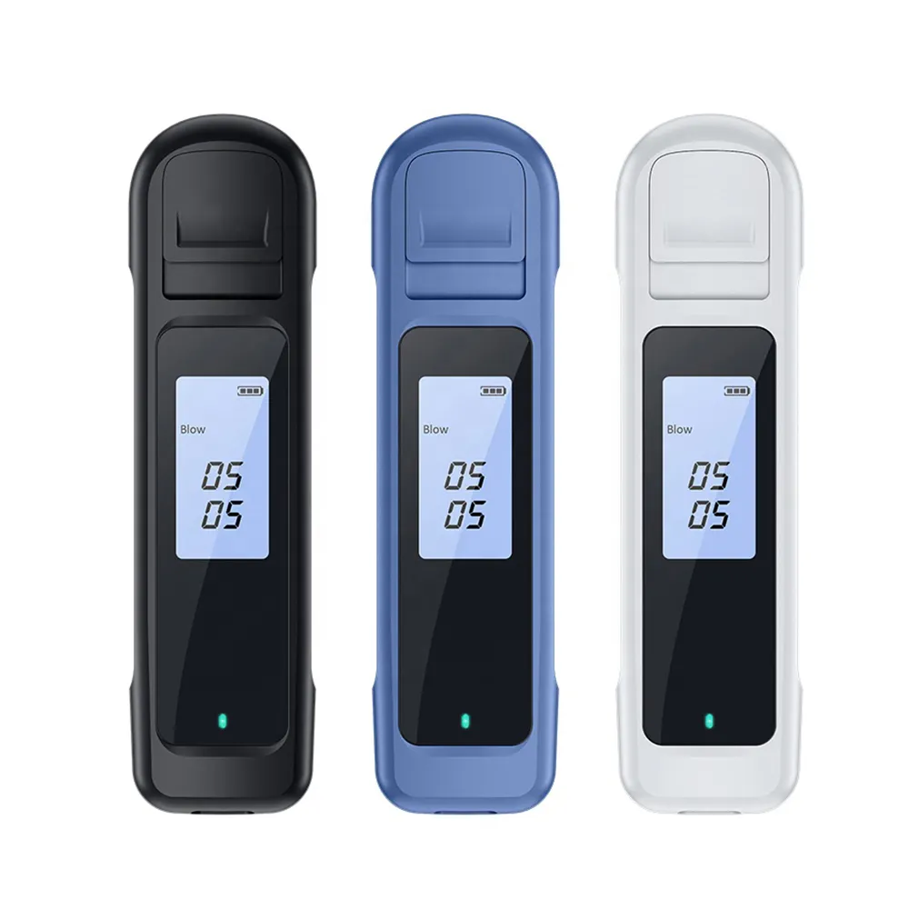 Factory Personal Alcohol Testers Digital Display Breath Fuel Cell Alcohol Tester Digital Metabolic Breath Analyzer