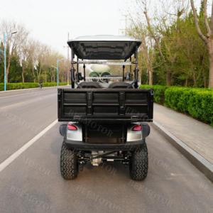 Xu hướng mới thoải mái 4 chỗ ngồi điện tiện ích giỏ hàng pin axit chì 45 km/h tốc độ cho tham quan chơi golf off-road sử dụng - Product Image 4
