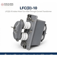 Transformateur de courant LFC(D)-10 10kV/11kV/12kV 30-400A/5A Classe 0.5/B CT multi-tours traversant le mur