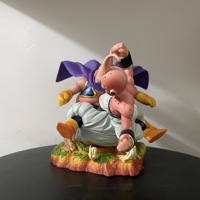 Figurine de combat PVC Dragon Ball Z Majin Buu 18 cm – Statue de collection pour décoration intérieure et cadeau