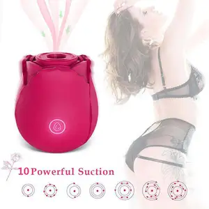 HMJ Wholesale Nipple Clitoral Sucking Personal Massager Adult Female Woman Sexy Toys For Women Adult Sex Rose Vibrator