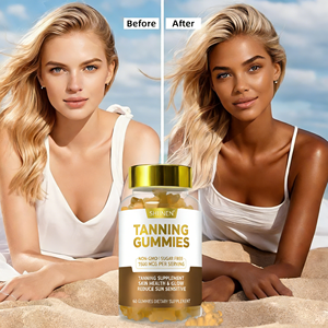 Gomitas Bronceadoras con Logotipo Personalizado, Suplemento Activado por Rayos UV, Vitamina C, Zinc, Gomitas <span class=keywords><strong>de</strong></span> <span class=keywords><strong>Melanina</strong></span> para <span class=keywords><strong>Bronceado</strong></span> para Mujeres - Product Image 6