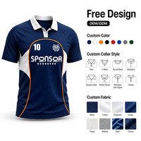 Nouvelle Arrivée Maillot de Football Vintage Personnalisé avec Col Unisexe Coupe Boxy Design Parfait Vêtement de Sport de Luxe Polo de Football Urbain