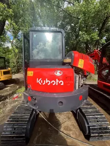 Mini-excavatrice sur chenilles d'occasion de haute qualité, marque japonaise de premier plan, 6 tonnes, modèle KX163 - Product Image 3