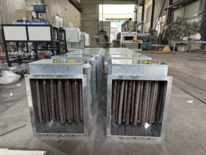 電気暖房設備ステンレス鋼暖房ワイヤー付き工業用空気ダクトフレームヒーター - Product Image 3