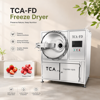 Équipement de lyophilisation automatique TCA50Kg 60Kg en SUS304 avec contrôle PLC et compresseur Bitzer