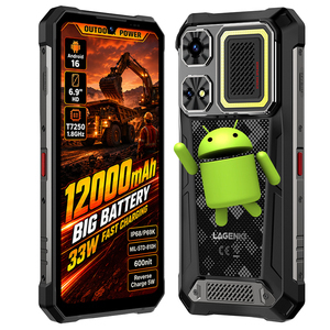 Vente en gros <span class=keywords><strong>de</strong></span> téléphones robustes LAGENIO Rhino1 Pro, écran LCD 6,9 pouces 120 Hz, batterie 12000 mAh, LTE GSM, lampe <span class=keywords><strong>de</strong></span> camping, IP68/IP69K - Product Image 1
