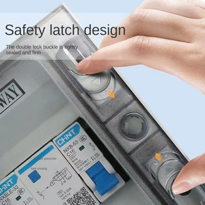 Boîte de distribution principale ZHENXING IP67 HA-24 voies, extérieure, en ABS, étanche et résistante à la pluie, pour équipements électriques - Product Image 4