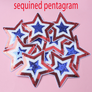 Parche de lentejuelas 3D de fútbol americano para bordado DIY Parches de hierro de PVC personalizados para ropa y bolsos Diseño de lentejuelas marrones - Product Image 2