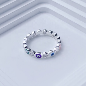 Custom plata 925 sterling Silver <b>cheap</b> <b>wedding</b> 18K 14K gold plated <b>ring</b> engagement fashion zircon Elegant Round <b>rings</b> for girls - Product Image 3