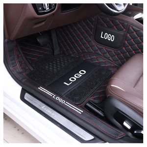 Personalizado PVC Eco cuero doble/capa única 4 piezas 7d coche piso/alfombrillas para maletero para <span class=keywords><strong>TUCSON</strong></span> - Product Image 5