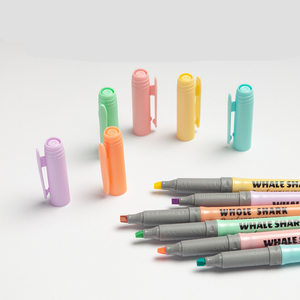 ปากกาเน้นข้อความแบบ single TIP 3ฟังก์ชั่นเน้นเขียนขีดเส้นใต้หัวปากกาเดียวกัน - Product Image 1