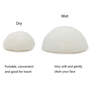 2023 Wholesale Biodegradable Shape Color Customized Korean Konjac Deep Cleaning Puff Bathing Shower <strong>Face</strong> <strong>Sponge</strong> Soft <strong>Exfoliating</strong> - Product Image 5