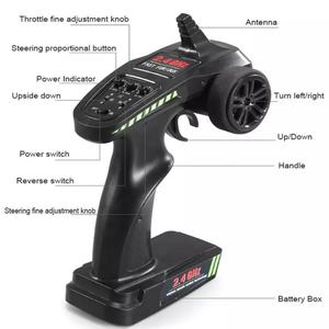 รถบังคับวิทยุความเร็วสูงแบบขายส่ง ขนาด 1/18 รถดริฟท์ RC ของเล่น 9303E รถปีนเขาสำหรับเด็ก - Product Image 4