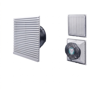 Ventilador Axial para Gabinete Demma AC230V, Filtro de 255*255mm, Rejilla de Ventilación IP54 con Filtro para Gabinete Eléctrico - Product Image 2