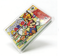 Boîte de jeu Gameboy de haute qualité, boîte en acrylique avec fermeture et protection UV pour un stockage sécurisé