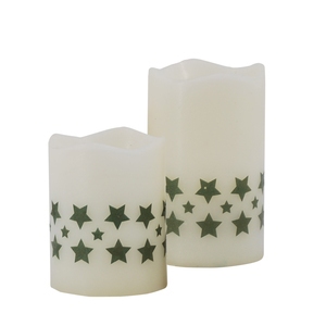 La protección del medio ambiente led parpadeante cera de vela led Arte Vela set 2 - Product Image 1