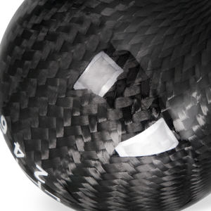 Poignée de levier de vitesses en fibre de carbone pour <span class=keywords><strong>Ford</strong></span> <span class=keywords><strong>Fiesta</strong></span> 5/6 vitesses ST/RS, accessoires intérieurs pour voiture - Product Image 4