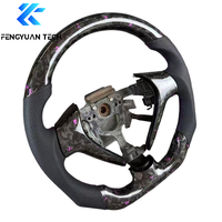 Volant sport en fibre de carbone forgé personnalisé avec LED pour Honda Civic Fit Spiro Accord CRZ Type-R FK8 Insight S2000 Type R GK5