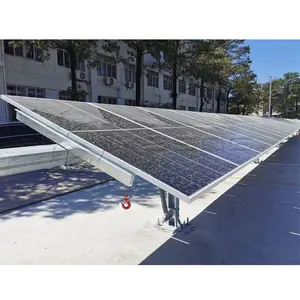 Kseng struktur pelacak surya, Kit braket sistem pelacak PV 1MW 10MW pelacak surya sumbu tunggal