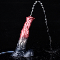 NNSX Énorme cheval éjaculer noeud gode réaliste Silicone éjaculant cheval gode avec ventouse masturbation sex toy pour les femmes
