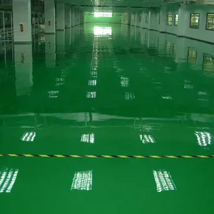 Hualong 100% Sólido Claro Auto-nível Epoxy Garagem Concreto Floor Coating Preço Epoxy Resin Floor Paint