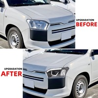 Faros Delanteros LED RGB HETOP Probox 2014-2026, Actualización de Faros Delanteros para Automóvil, Lámpara Delantera DRL, Accesorios Plug and Play, Modificación para Toyota