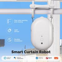 SLS Tuya ZigBee Intelligent Électrique Rideau Robot Sans Fil Télécommande WiFi Caractéristique Android Automatique Rideaux Conducteur Ouvre-Moteur